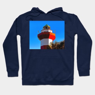 Hilton Head Harbour Towne Lighthouse Hoodie